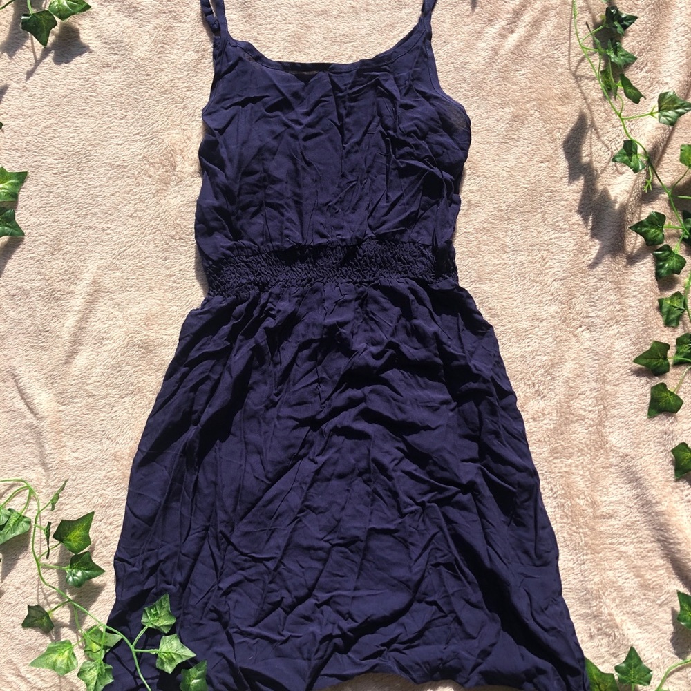 Navy blue dress